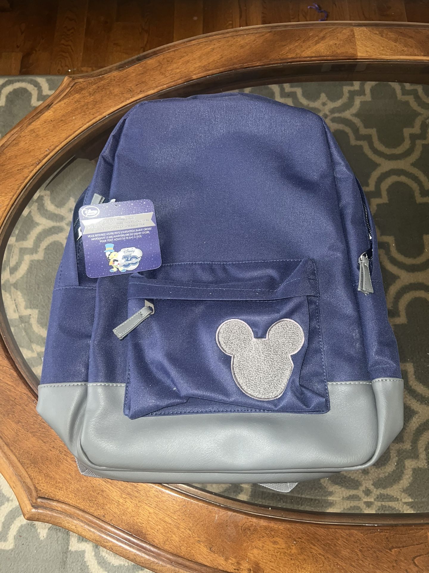 Disney store 30th Limited Anniversary Backpack And Pins