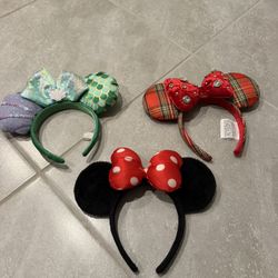 Disney Minnie Mouse Ears Headbands (3) – Disney Parks