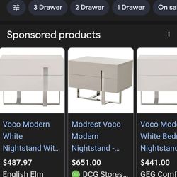 Voco modern nightstands