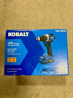 Kobalt 1/2” Drill / Driver Kit