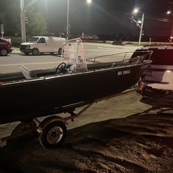 16 Ft Center Console With Motor And Trailer  Trade For Jet Ski 