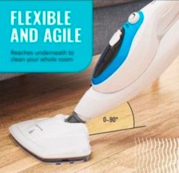 PurSteam 10-in-1 Steam Mop, Floor Steamer with Detachable Handheld Steam Cleaner for Tile, Hardwood Floors
