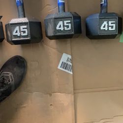 Dumbells 45lbs