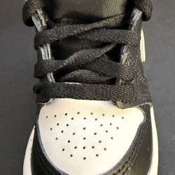 Nike Air Jordan 1 Retro High OG TD Black White 2.0 FD1413-010 Toddler Size 3C