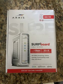 Surfboard cable modem