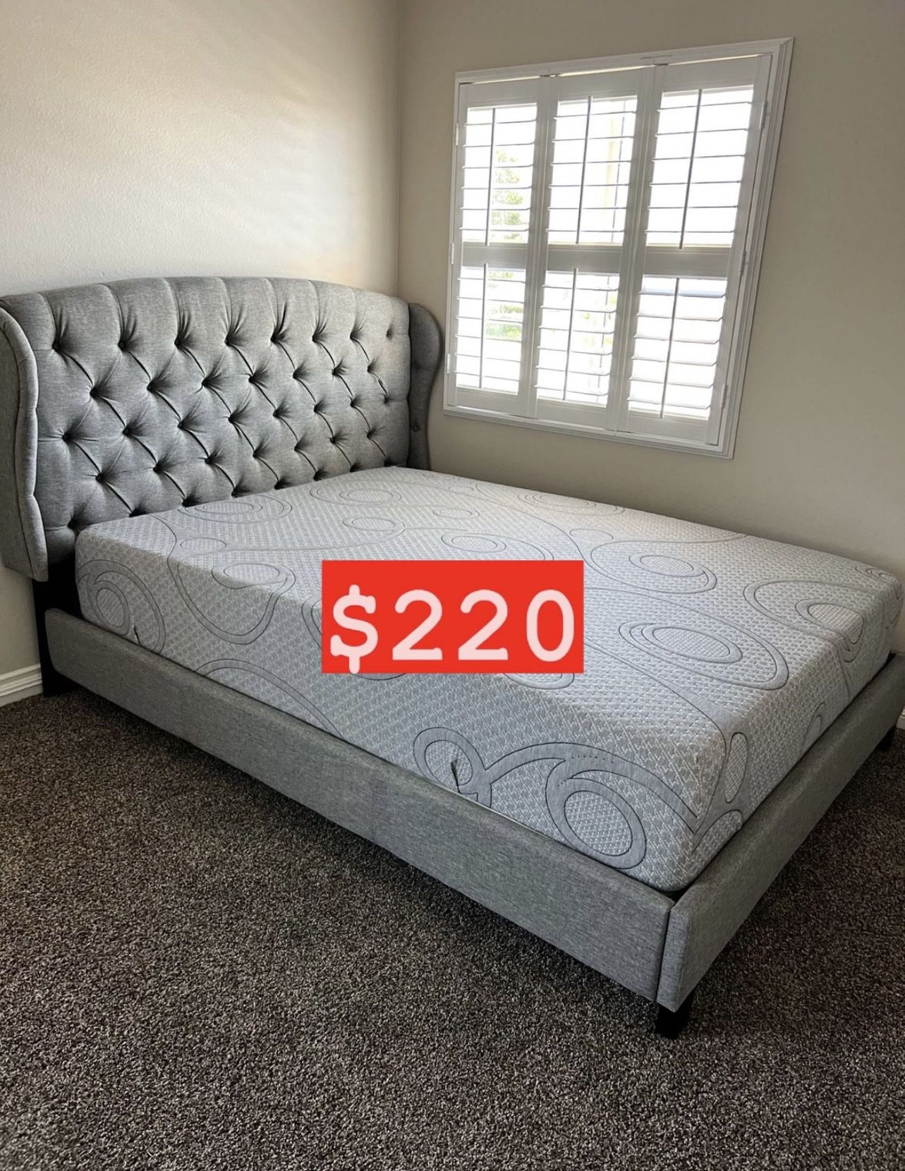 Memory Foam Gel Mattress New Queen Size