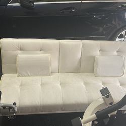 Small Modern White Couch 