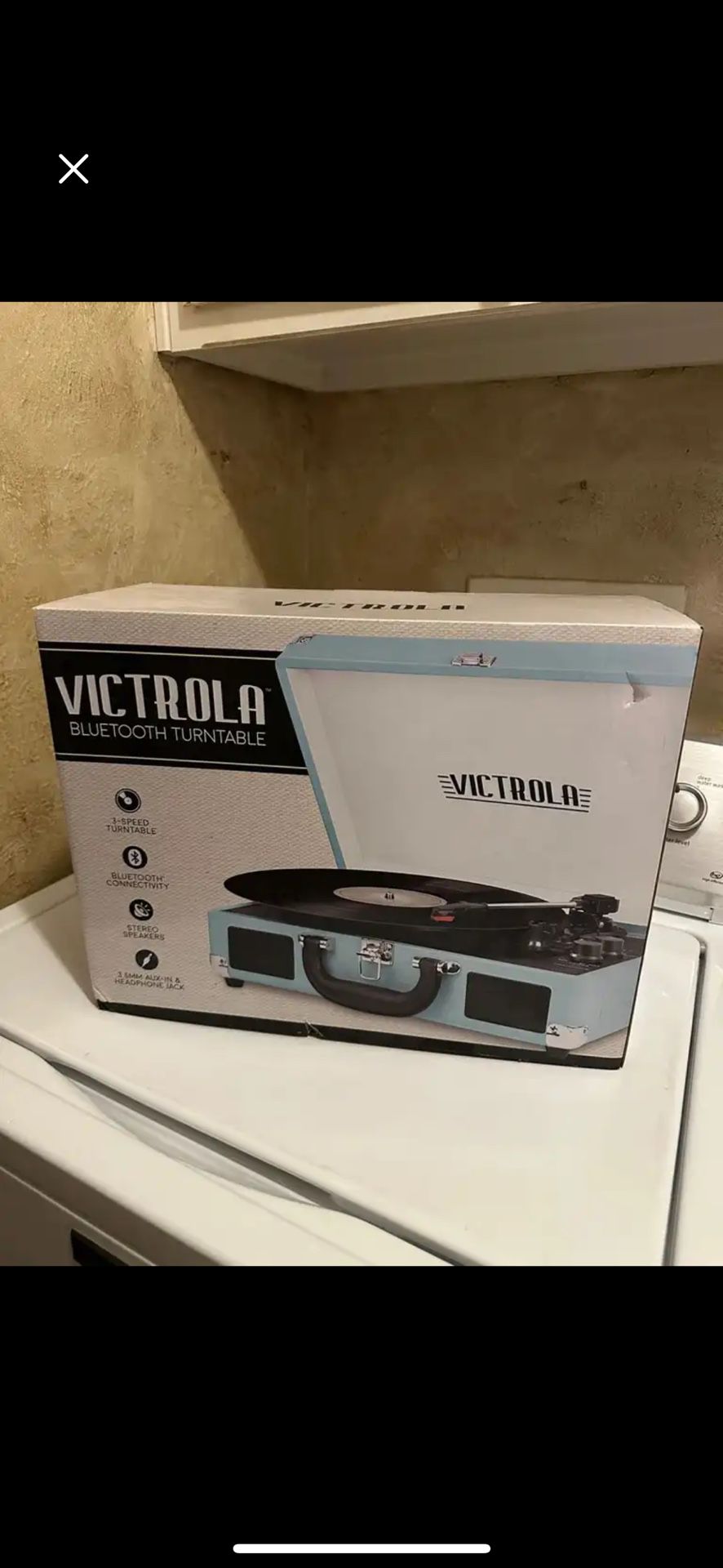 Victrola Record Player Bluetooth Speaker