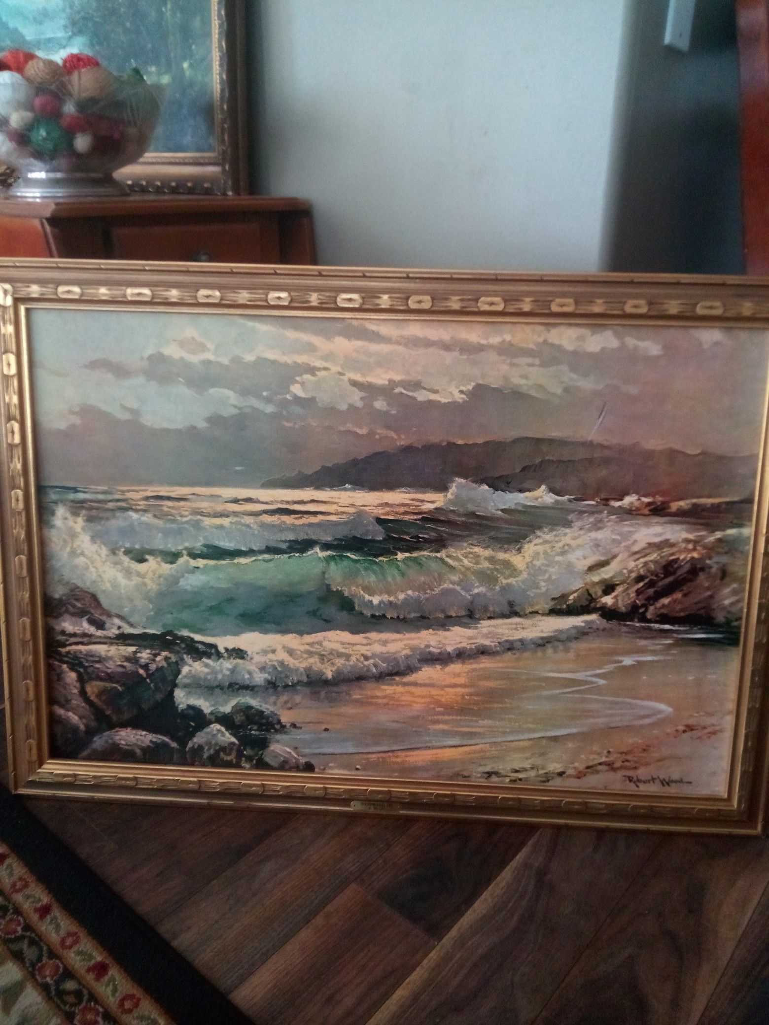 This is a Turner wall accessory print artist Robert Wood