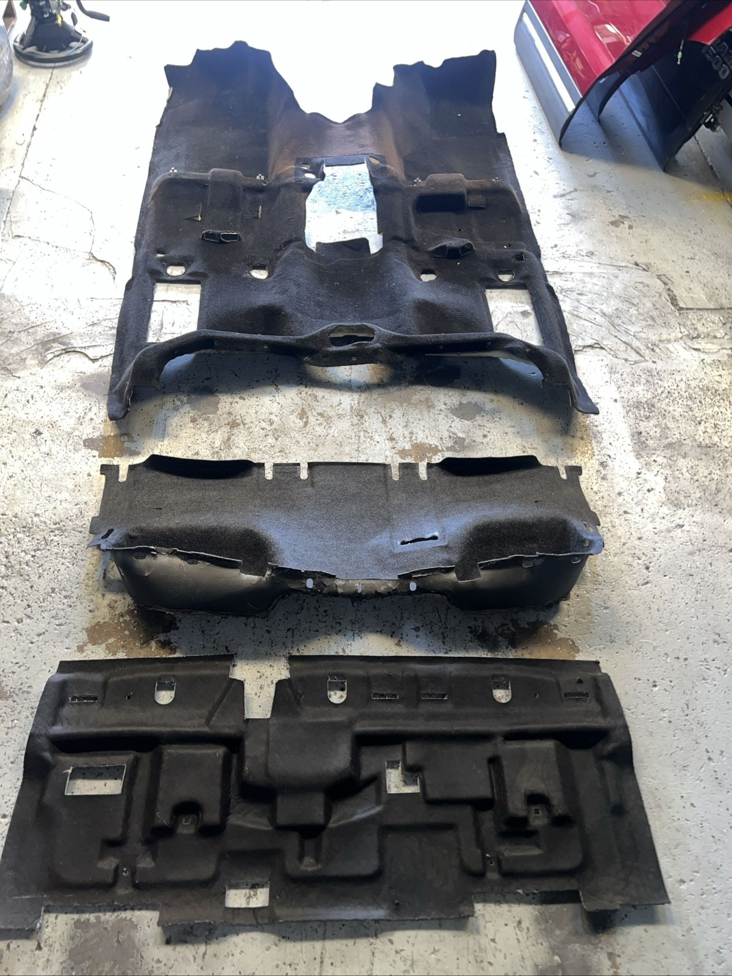 OEM 2014-2018 RAM 1500 CREW CAB FLOOR CARPET FLOORING LINER MAT FACTORY BLACK