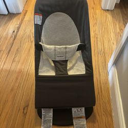 BABY BJORN SOFT COTTON BOUNCER-GRAY
