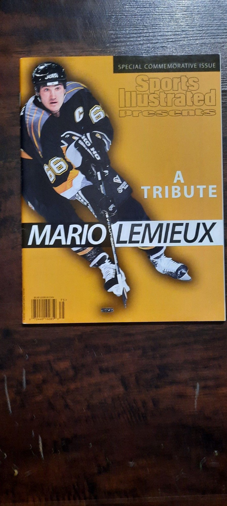 Sports Illustrated Mario Lemieux Commemorative Issue