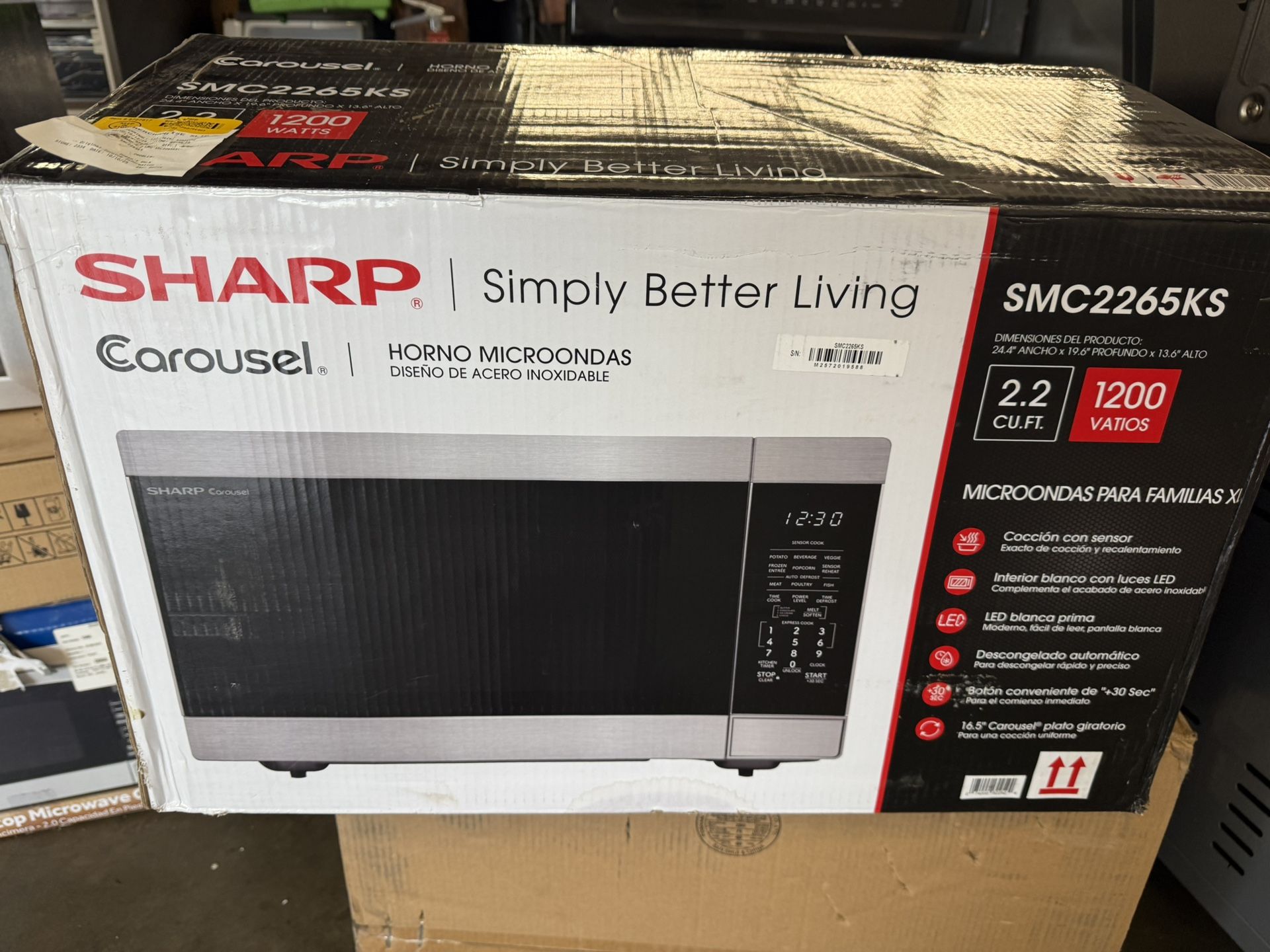 Brand New Sharp Microwave Counter Top