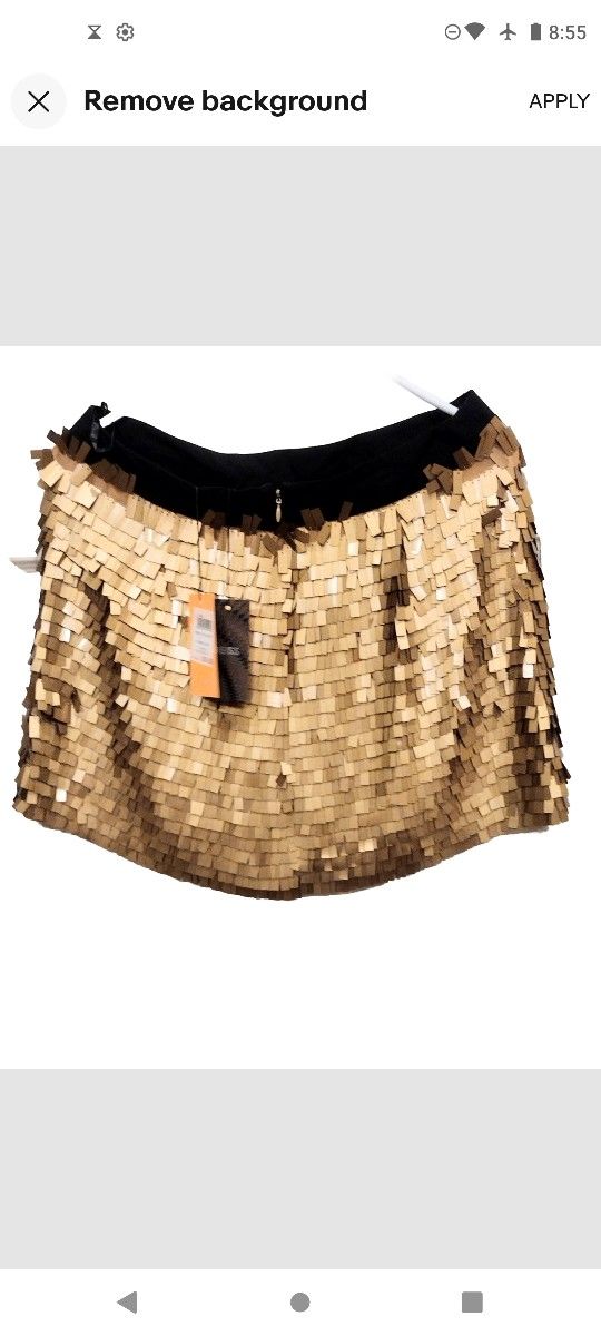 New Reiss Shimmering Party Skirt Sz. 10