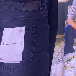 Purple Jeans Size 40