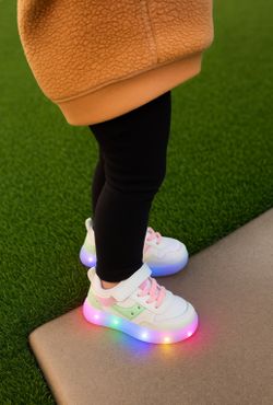 Girls Toddler Light Up Shoe New
