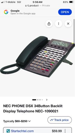 Desktop telephone NEC .DSX