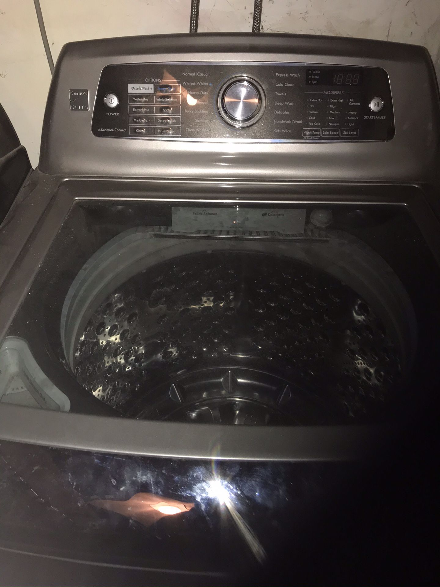 kenmore elite electric washer and dryer