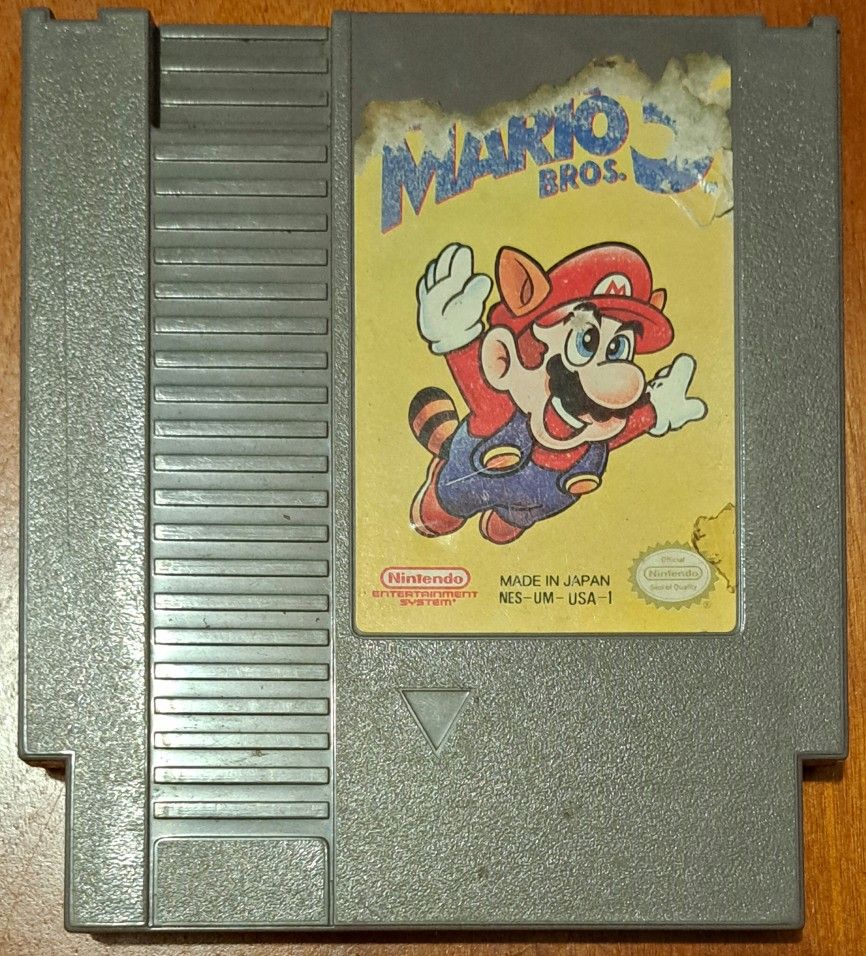 Nintendo Super Mario Bros 3 NES Game Cartridge 