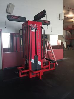 4 stack Lat Pull Tower