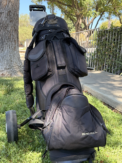 PRO SELECT "The Classic Staff Bag" Model 9550 with foldable pull caddy