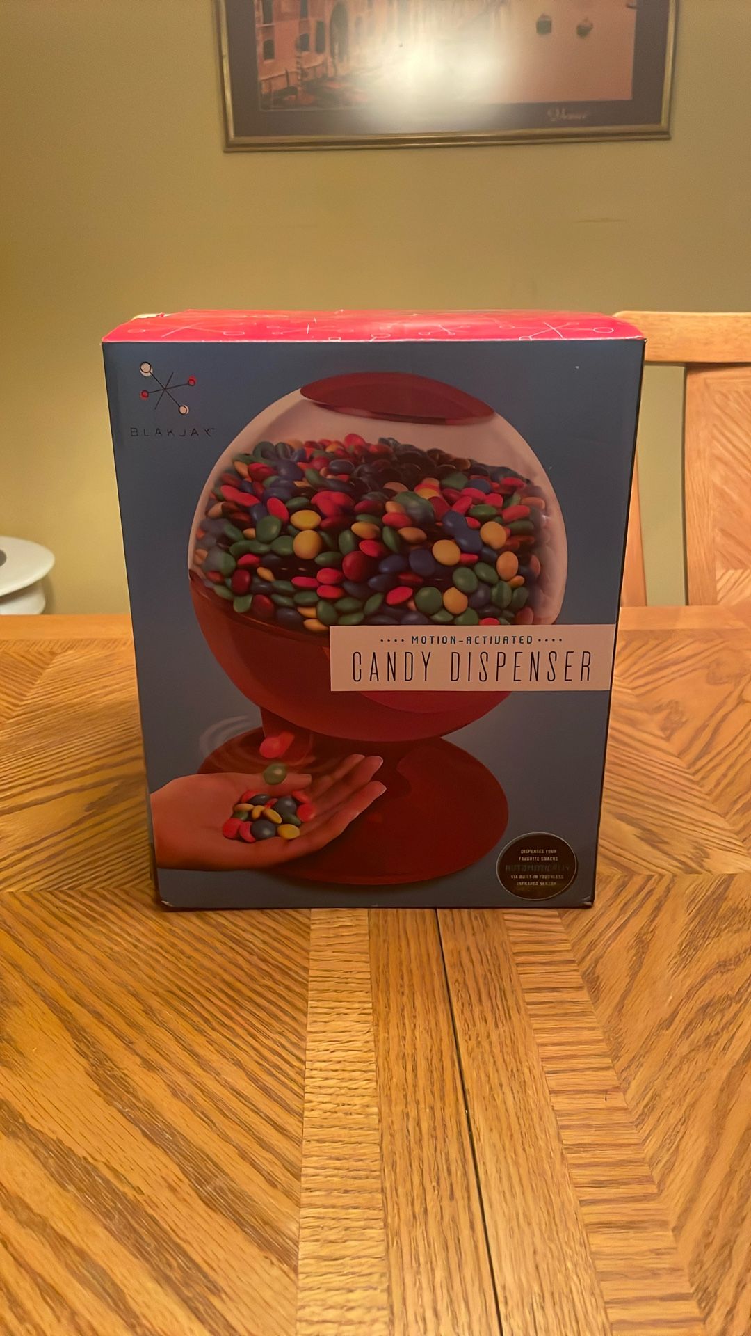 Blakjax Motion Activated Red Candy Dispenser