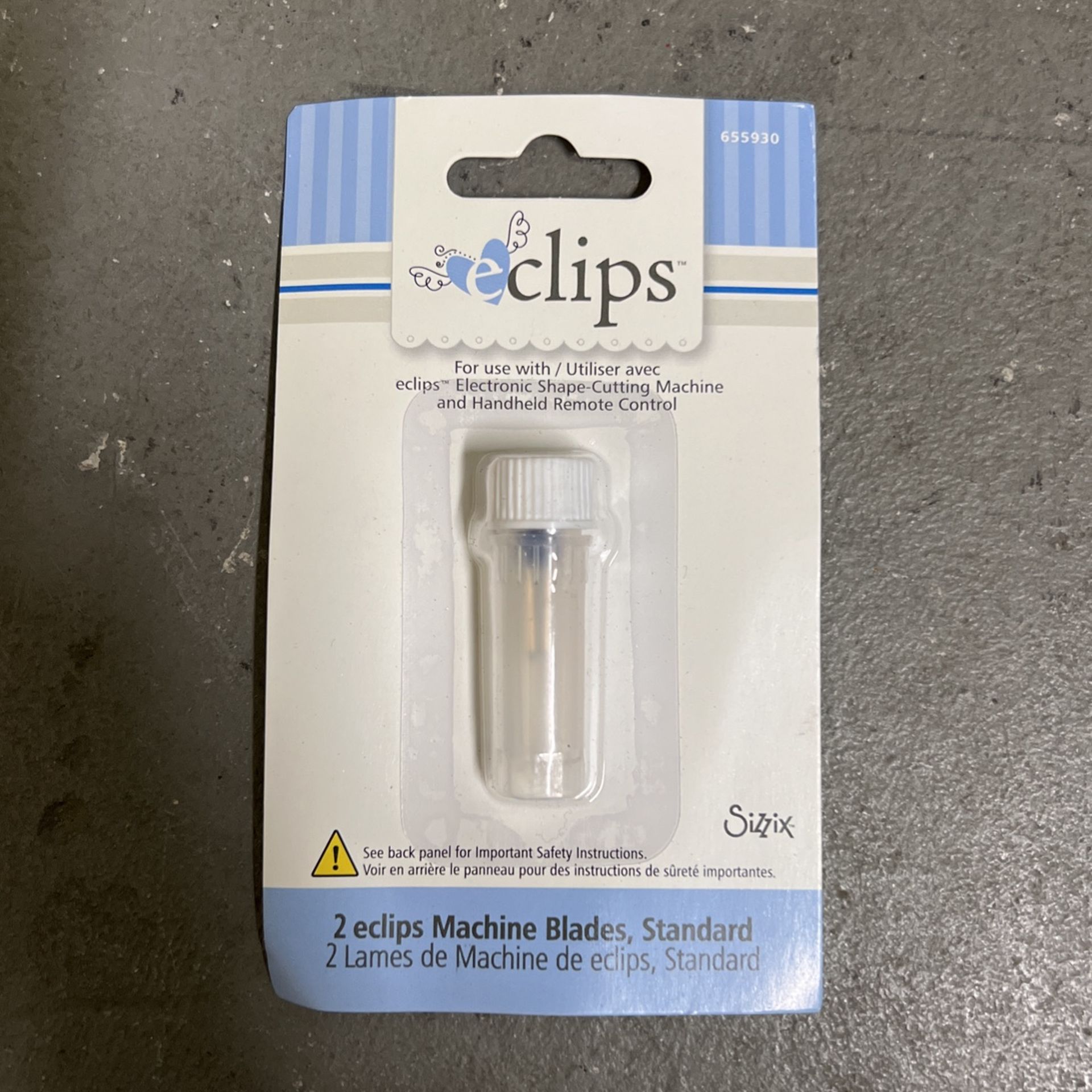 Sizzix Eclips Machine Blades, Standard (2) 7 Packs For Sale (14 Blades Total)