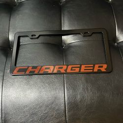 Charger license Plate
