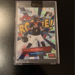 CJ Stroud 22/25 Speckle Rookie