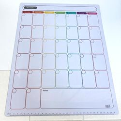 Mag-Fancy Magnetic Dry Erase Calendar 