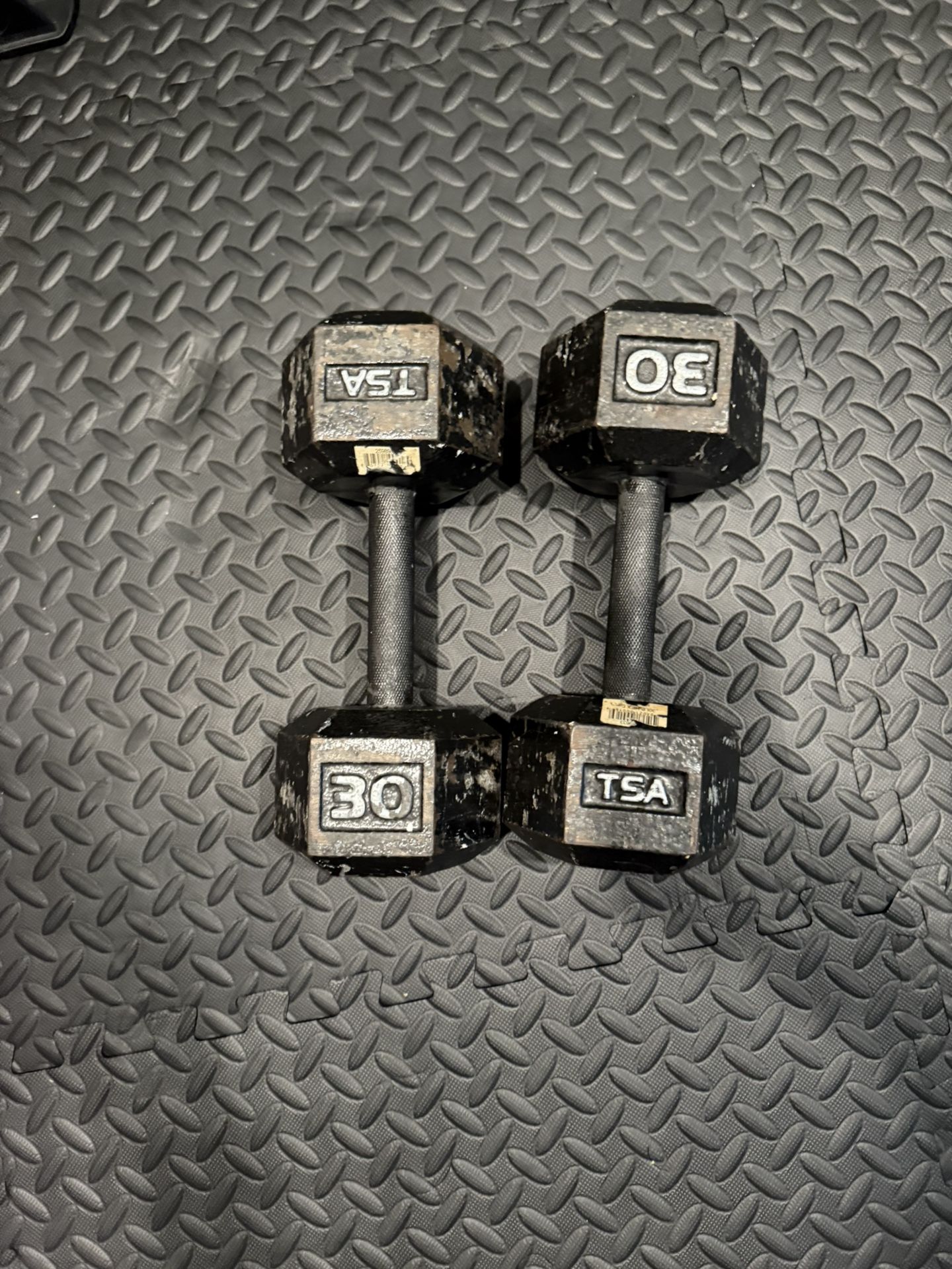 Pair Of Dumbbells 60LB