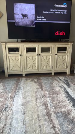 Ashley Furniture TV stand “74