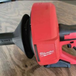 Milwaukee M12 12-Volt Lithium-Ion Cordless Drain Snake Auger With 5/16 in. x 25 ft. Cable