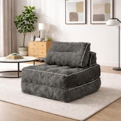 Ball & Cast Cloud Sectional Sofa, Vacuum Compressed No Assembly Couch