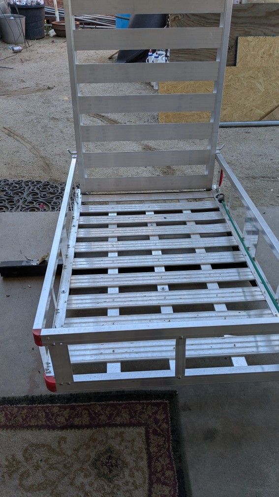 aluminum ramp for handicap scooter used  only five times