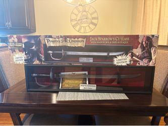 Movie prop replica Pirates of the Caribbean sword