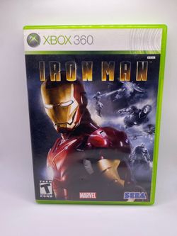 Iron Man Xbox 360 Game w/Disk + Manual