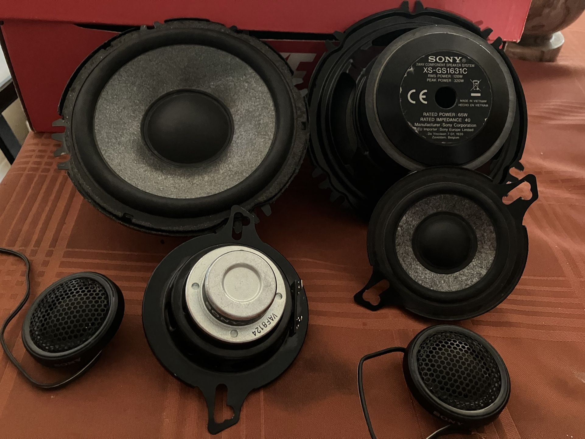 Complete Sony Car Audio Speaker System