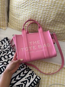 Marc Jacobs The Tote Bag Leather Petal Pink