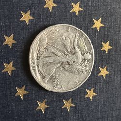 Half dollar  1941 coin USA