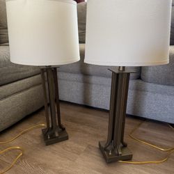 2 Working Lamps