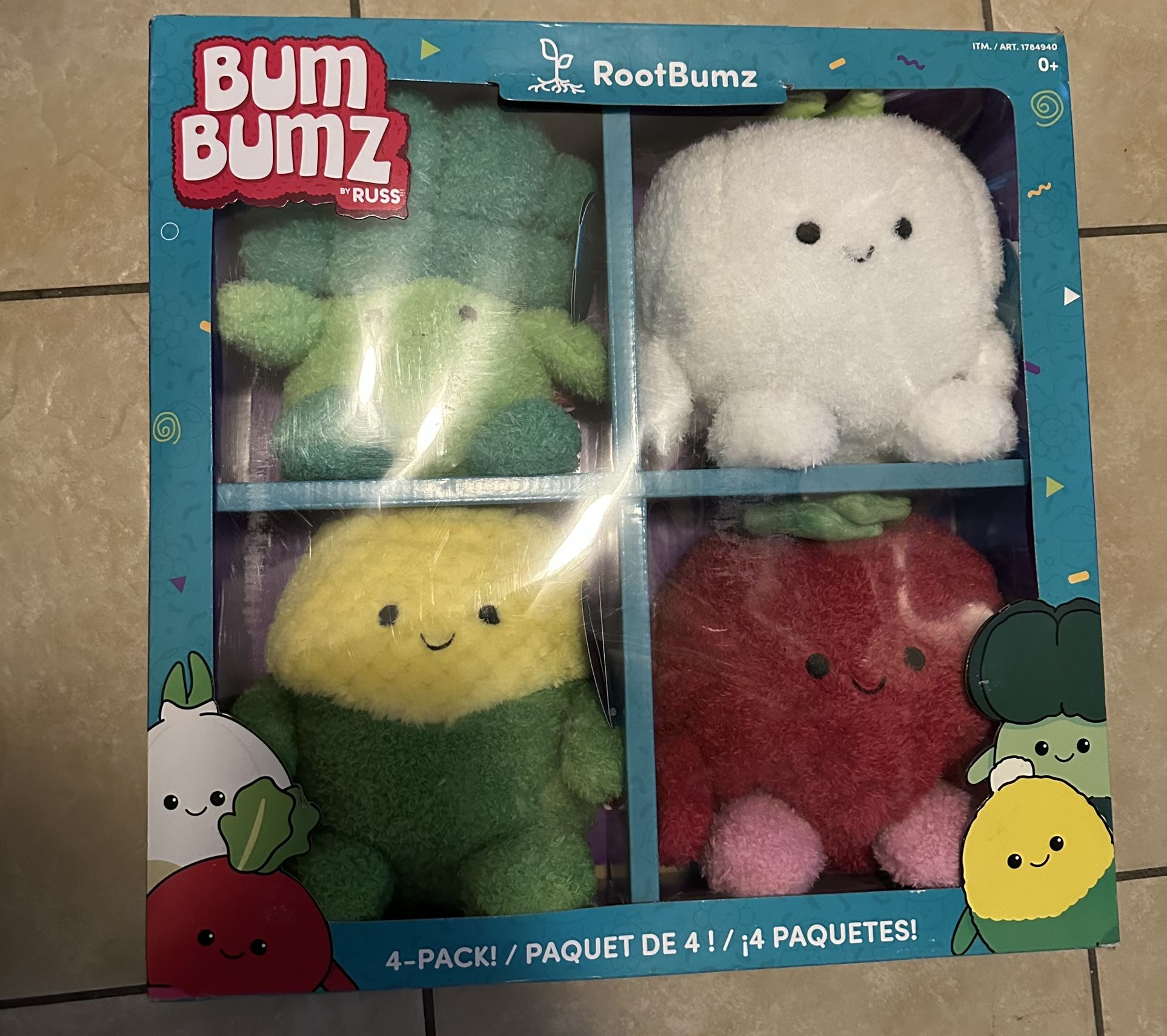 Vegetable Plushies