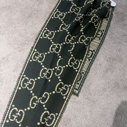 Gucci Check GG Scarf
