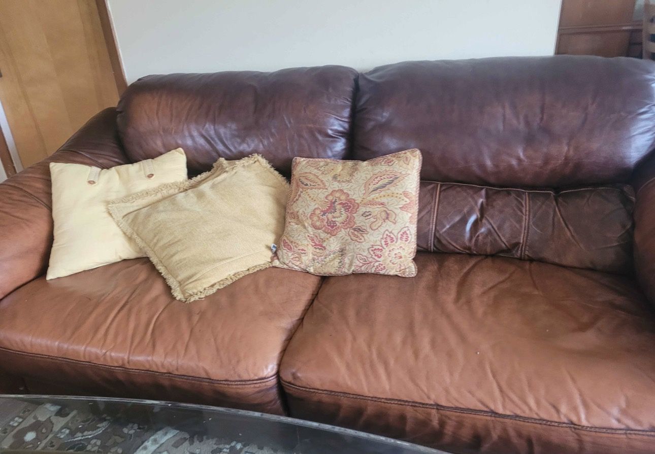 Leather Couch