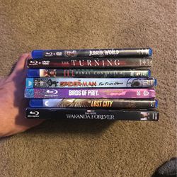 7 Blu Ray Movies