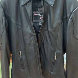 Women’s Heavy Leather Coat