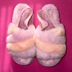 UGG Fluff Yeah Platform Slides