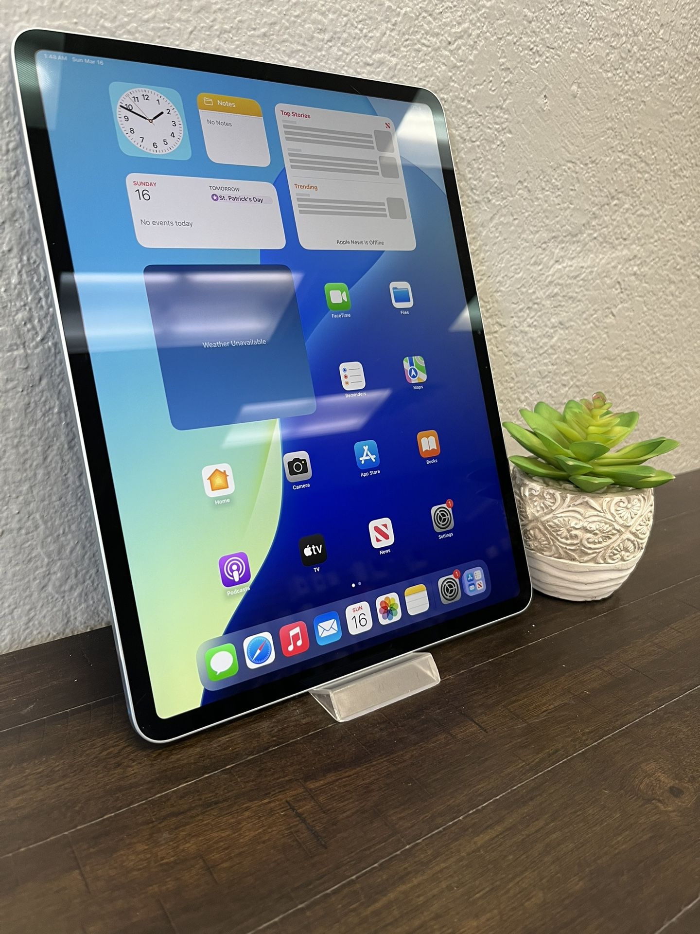 iPad Air 13 inch M2 Wi-Fi 256 GB blue
