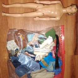 Ken Doll With Clothes