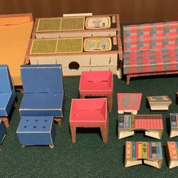 Original 1962 Barbie Dream House EXTRAS *sold separately*